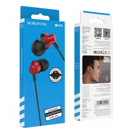 1090198783624 (15) Prise audio BM35 Casque 3,5 mm avec microphone MÉTALLIQUE