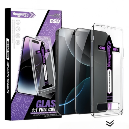 1090198783624 (22) Film verre trempé et kit d'installation anti-poussière