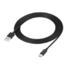 1090198783624 (30) Câble USB-C 2m (Noir)