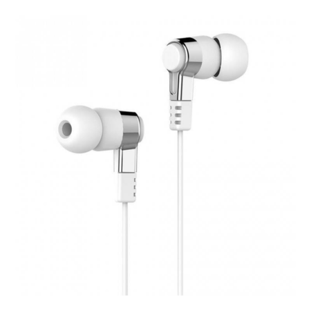 Écouteurs hoco m52 universel 3.5mm blanc