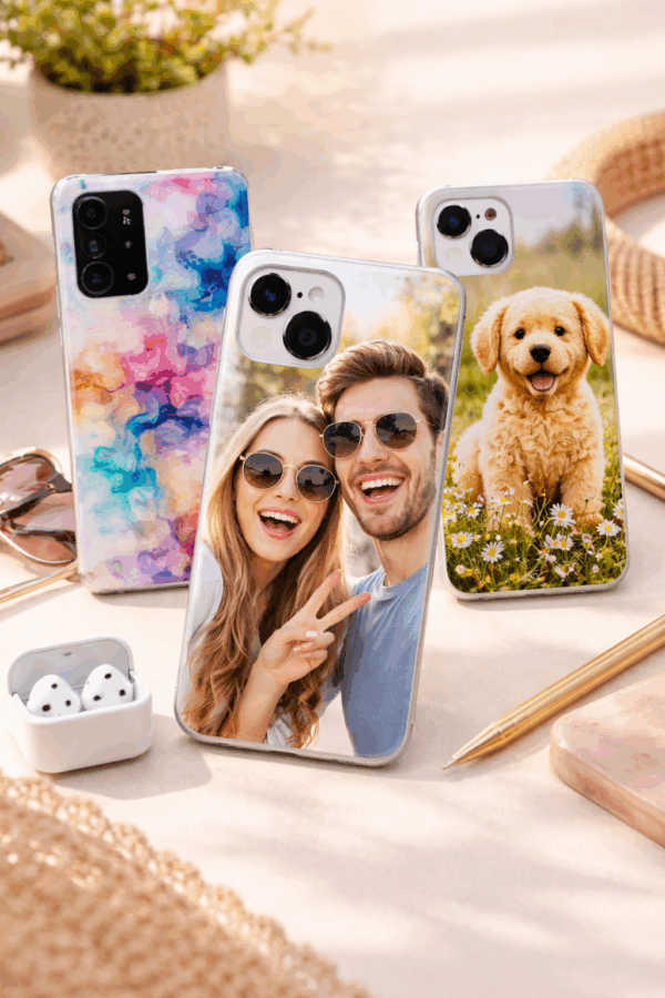 Coque Personnalisée Multi-Marques | Créez Votre Coque Unique pour iPhone, Samsung, Xiaomi