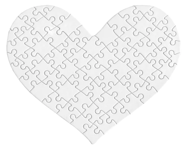 Puzzles Forme Coeur (63 Pieces)
