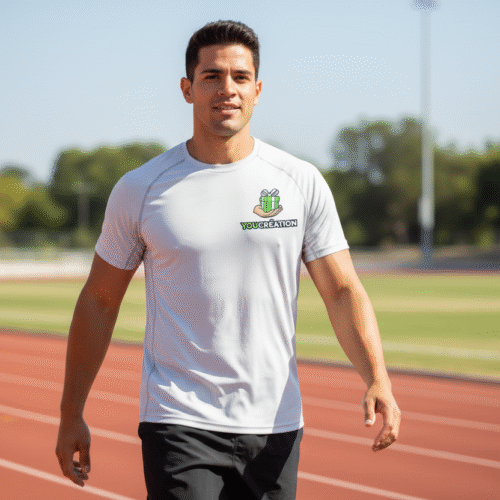 Tee-shirt Sport Tissu respirant - 140 g/m² - Blanc