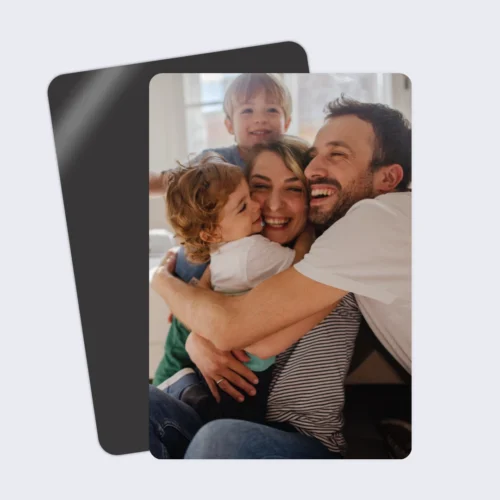 Aimants de réfrigérateur personnalisés 5,5 x 7,5 cm