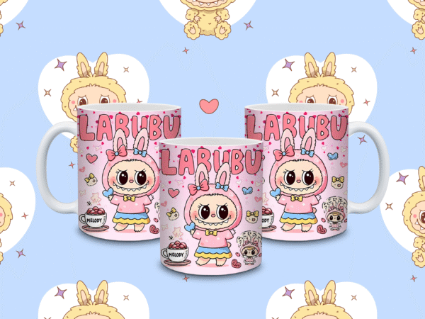7 Mug Personnalisé Labubu – 11oz / 325ml | 9 Modèles Disponibles