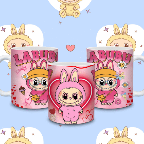 Mug Personnalisé Labubu – 11oz / 325ml | 9 Modèles Disponibles
