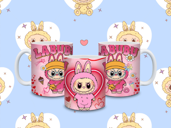7 Mug Personnalisé Labubu – 11oz / 325ml | 9 Modèles Disponibles