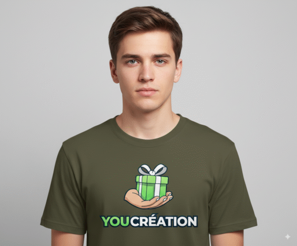 T-shirt col rond 155g/m 100% coton 50 Couleurs