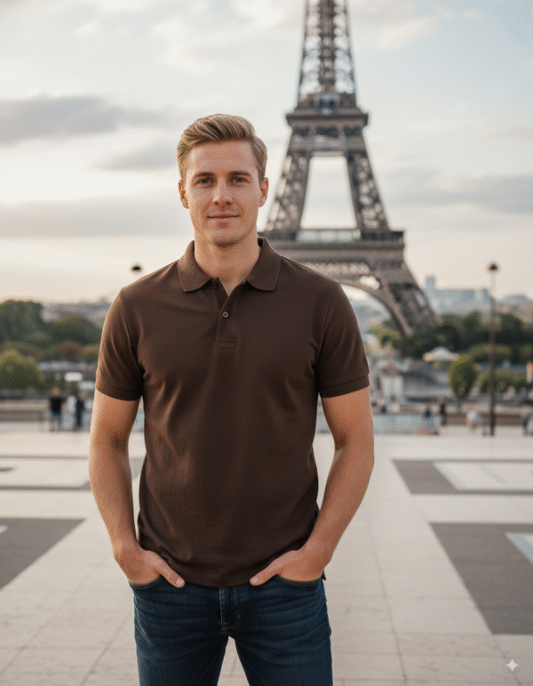 Generated Image September 20, 2025 - 4_42PM Polo Classique Élégance et Confort - 31 Couleurs