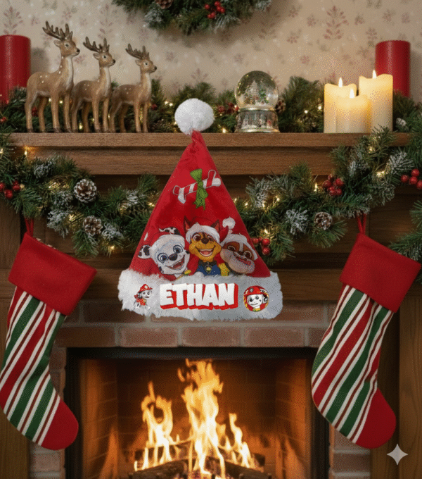 Gemini_Generated_Image_hjxzfwhjxzfwhjxz Bonnet de Noël Personnalisé avec Prénom – Enfants 🎄