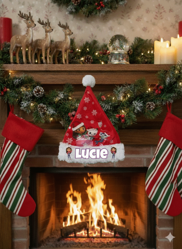 Gemini_Generated_Image_iefamoiefamoiefa Bonnet de Noël Personnalisé avec Prénom – Enfants 🎄