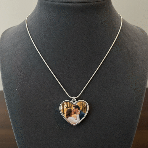 presentation Pendentif coeur à personnaliser
