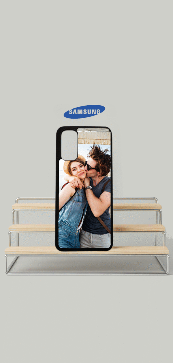 Coque Samsung personnalisée – disponible en Noir / Transparent